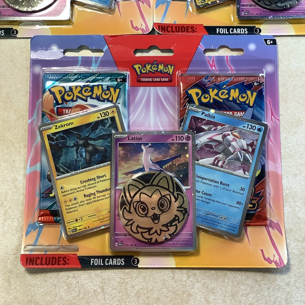 3 x Pokémon Enhanced 2-Pack Blister Pack [Journey Together & Destined Rivals] - Picture 2 of 4
